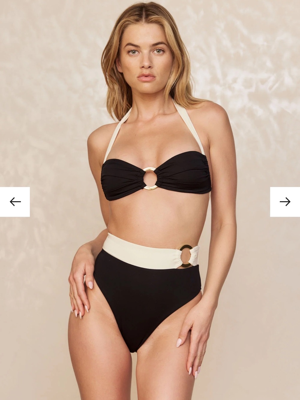 Monday Swimwear Bronte top. Size V fits like a Large (sold out online).